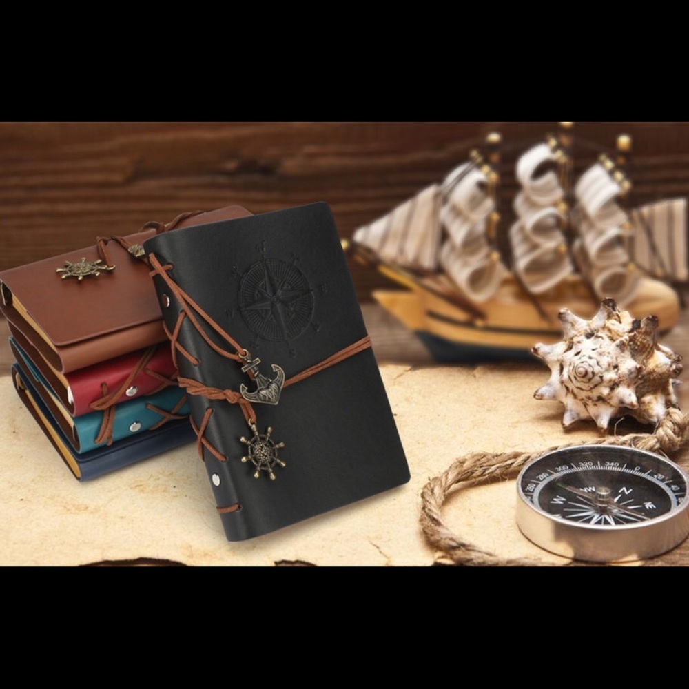 🗝 Leather Password Book Journal Travel Diary 📔 - Picture 14 of 16
